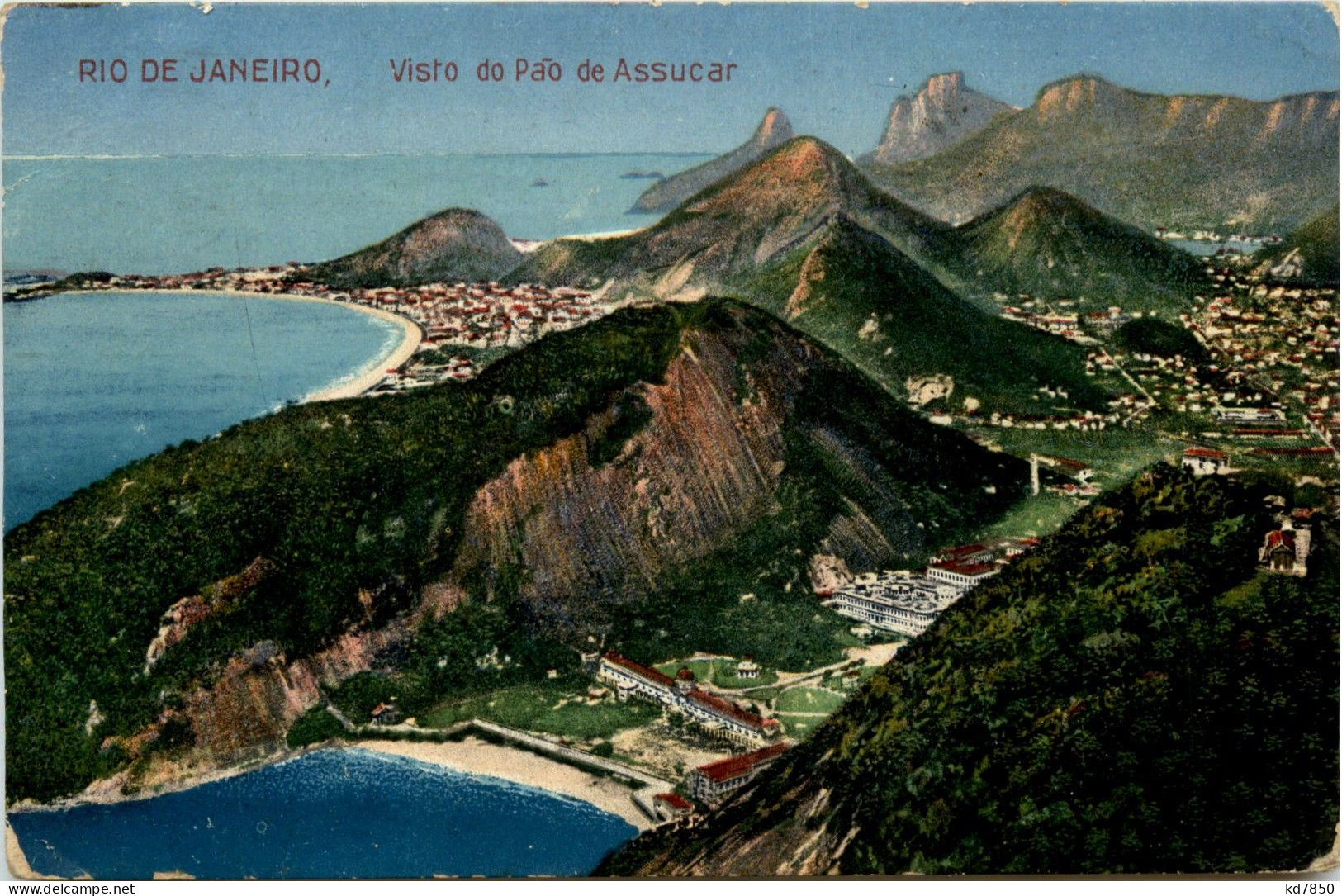 Rio De Janeiro - Visto Do Pao De Assucar - Rio De Janeiro