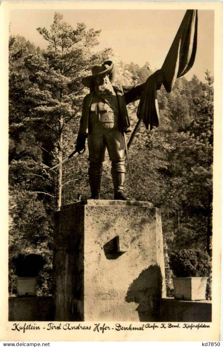 Kufstein, Kaisergebirge Und Umgebung/Tirol - Andreas Hofer Denkmal - Kufstein