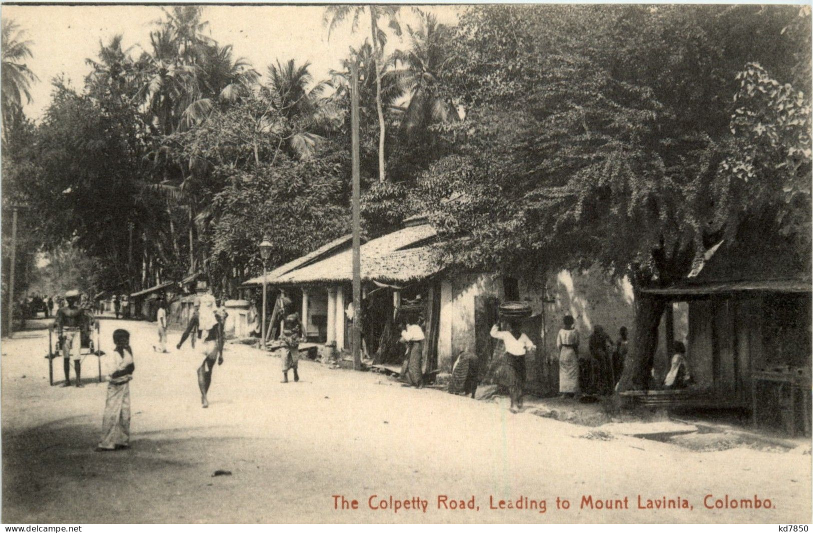 Colombo - The Colpetty Road - Sri Lanka (Ceylon)
