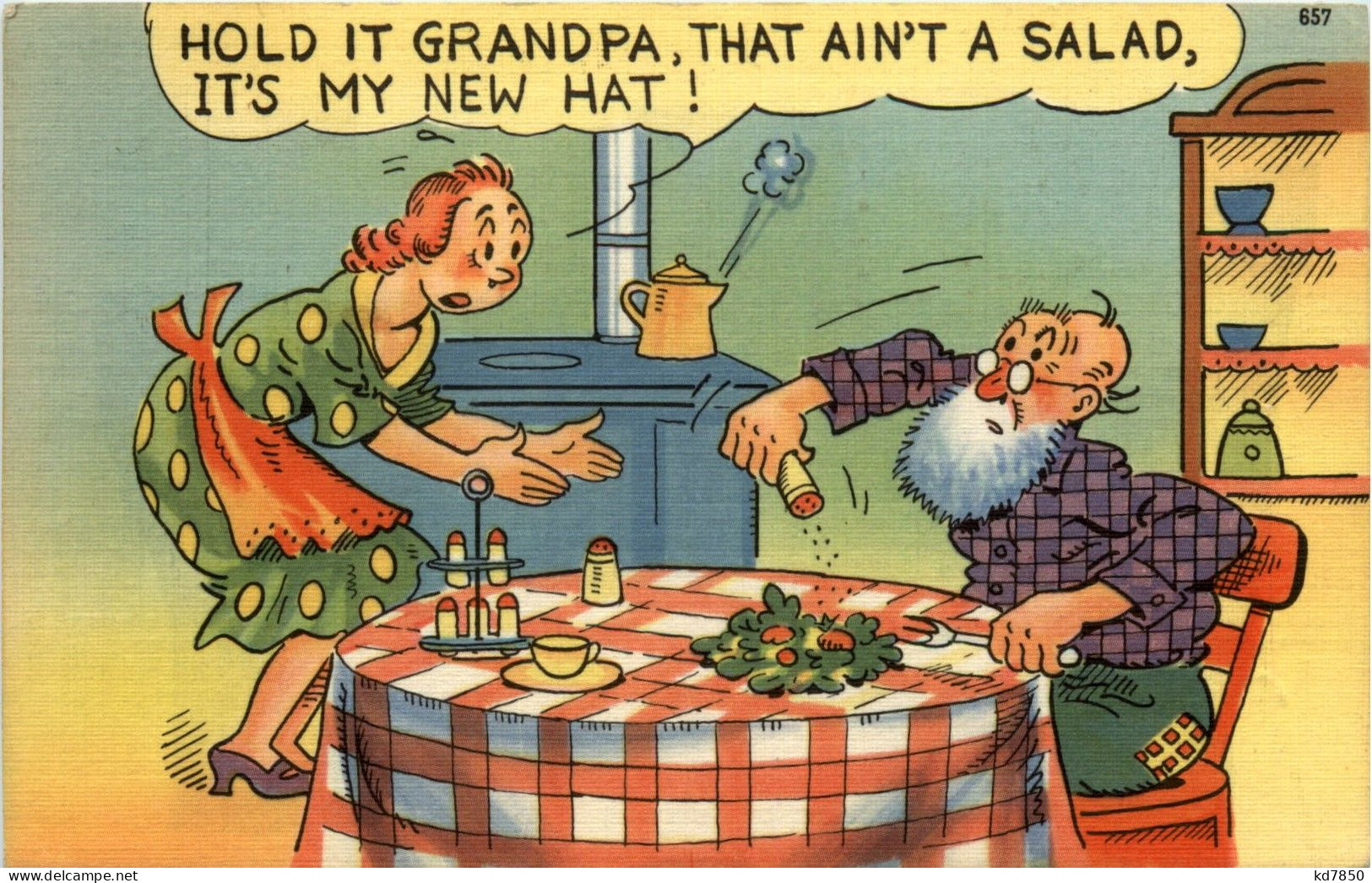 Hold It Grandpa - Humor