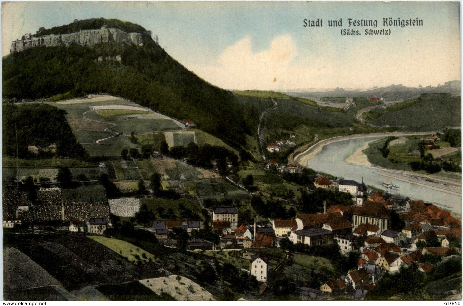 Stadt Und Festung Königstein - Königstein (Sächs. Schw.)