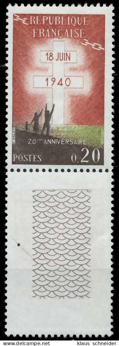 FRANKREICH 1960 Nr 1315L Postfrisch SENKR PAAR X62574A - Ungebraucht