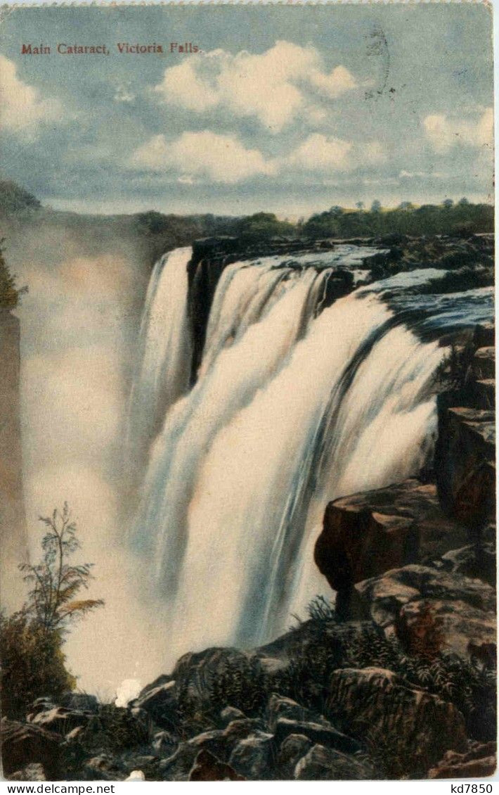 Victoria Falls - Main Cataract - Zambie