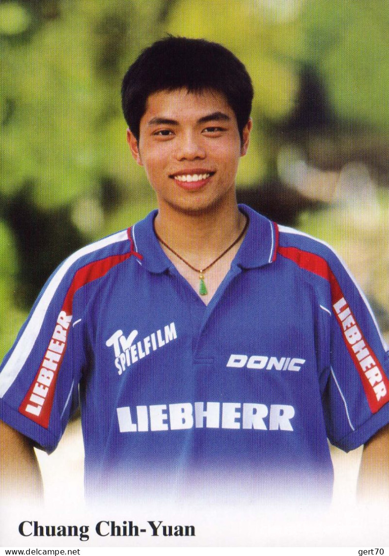 Taiwan 2003, Chuang Chih-Yuan - Tennis De Table
