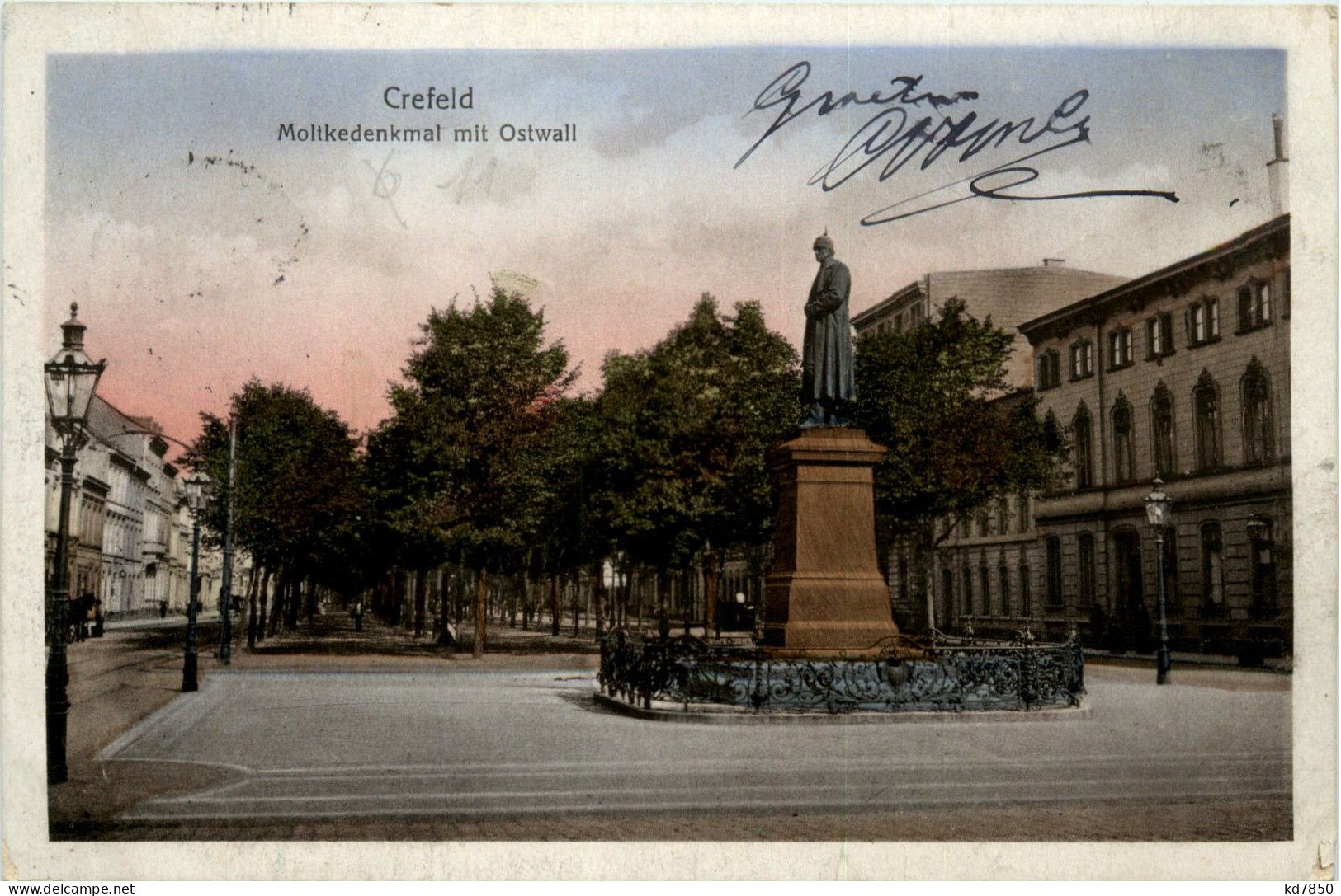 Crefeld - Moltkedenkmal - Krefeld