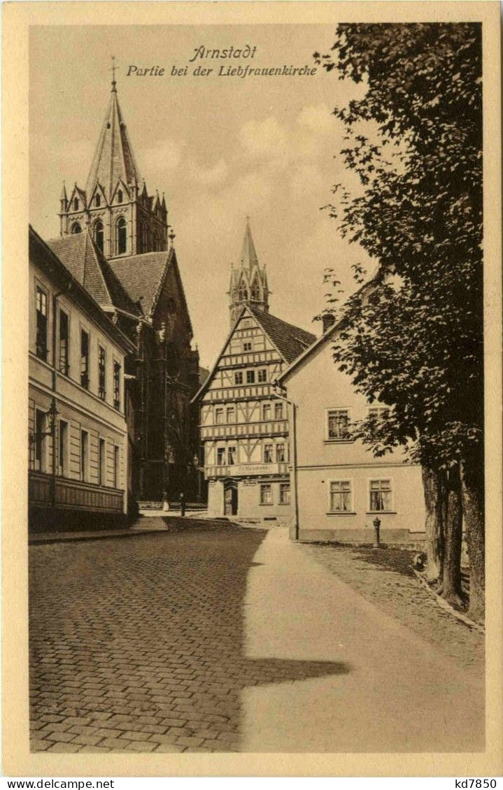 Arnstadt/Thüri. - Partie Bei Der Liebfrauenkirche - Arnstadt