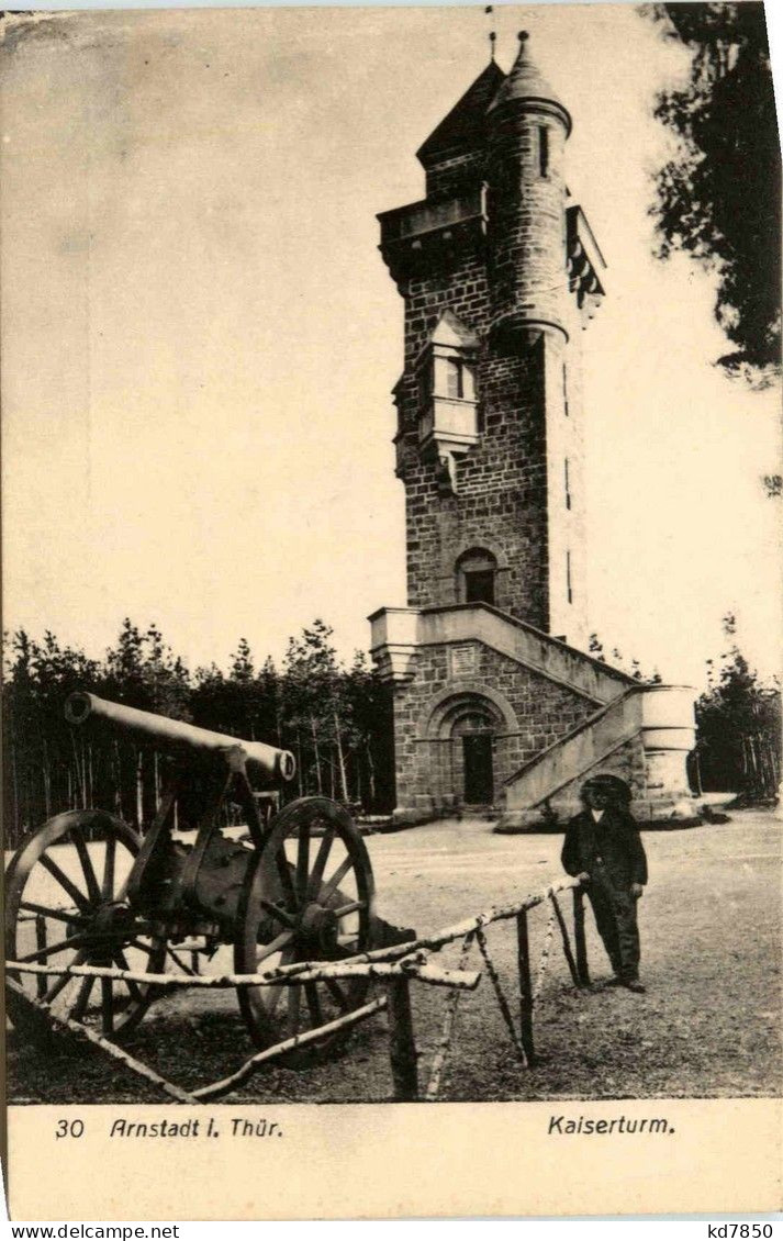 Arnstadt/Thür. - Kaiserturm - Arnstadt