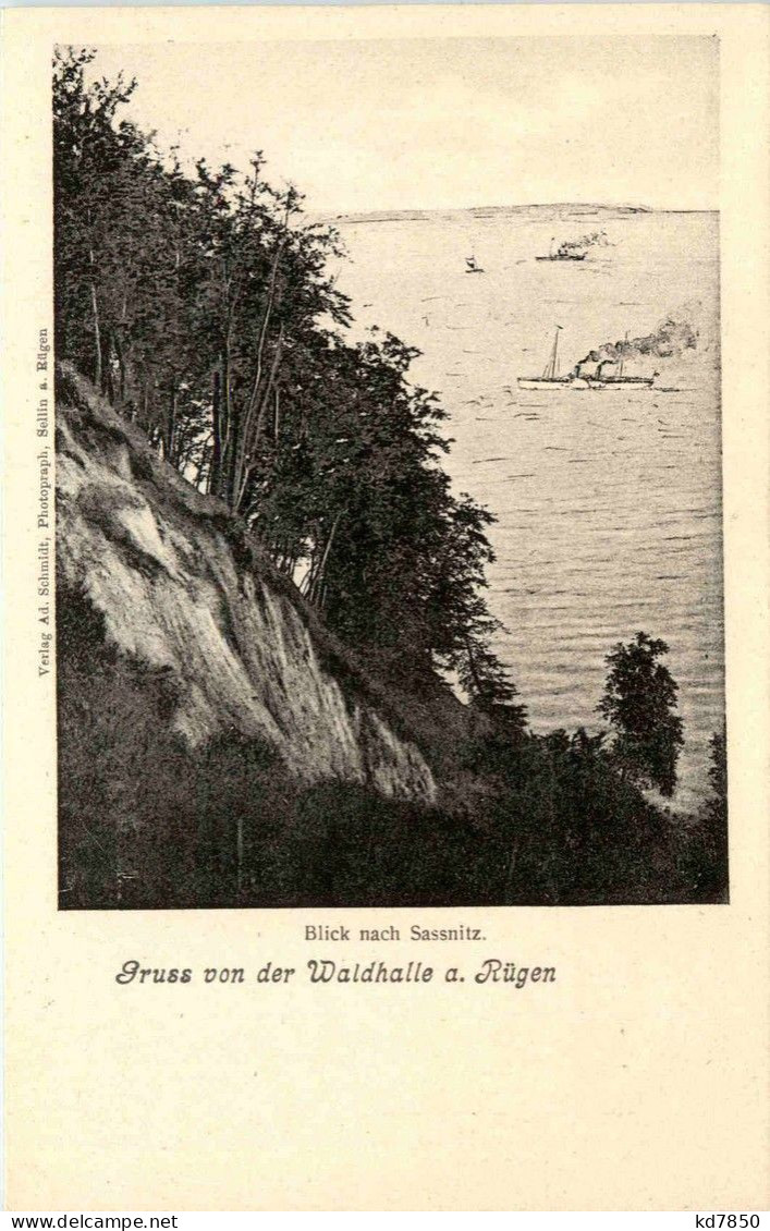 Rügen - Gruss Von Der Waldhalle - Ruegen