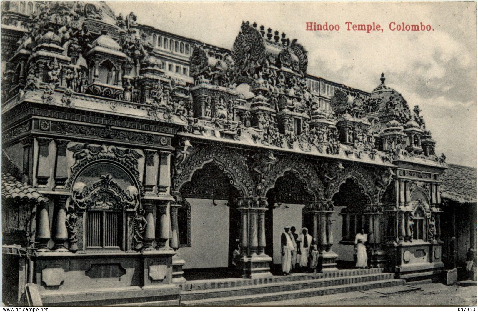 Colombo - Hindoo Temple - Sri Lanka (Ceylon)