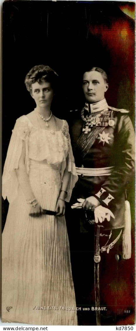 Prinz Eitel Friedrich Und Braut - Familias Reales