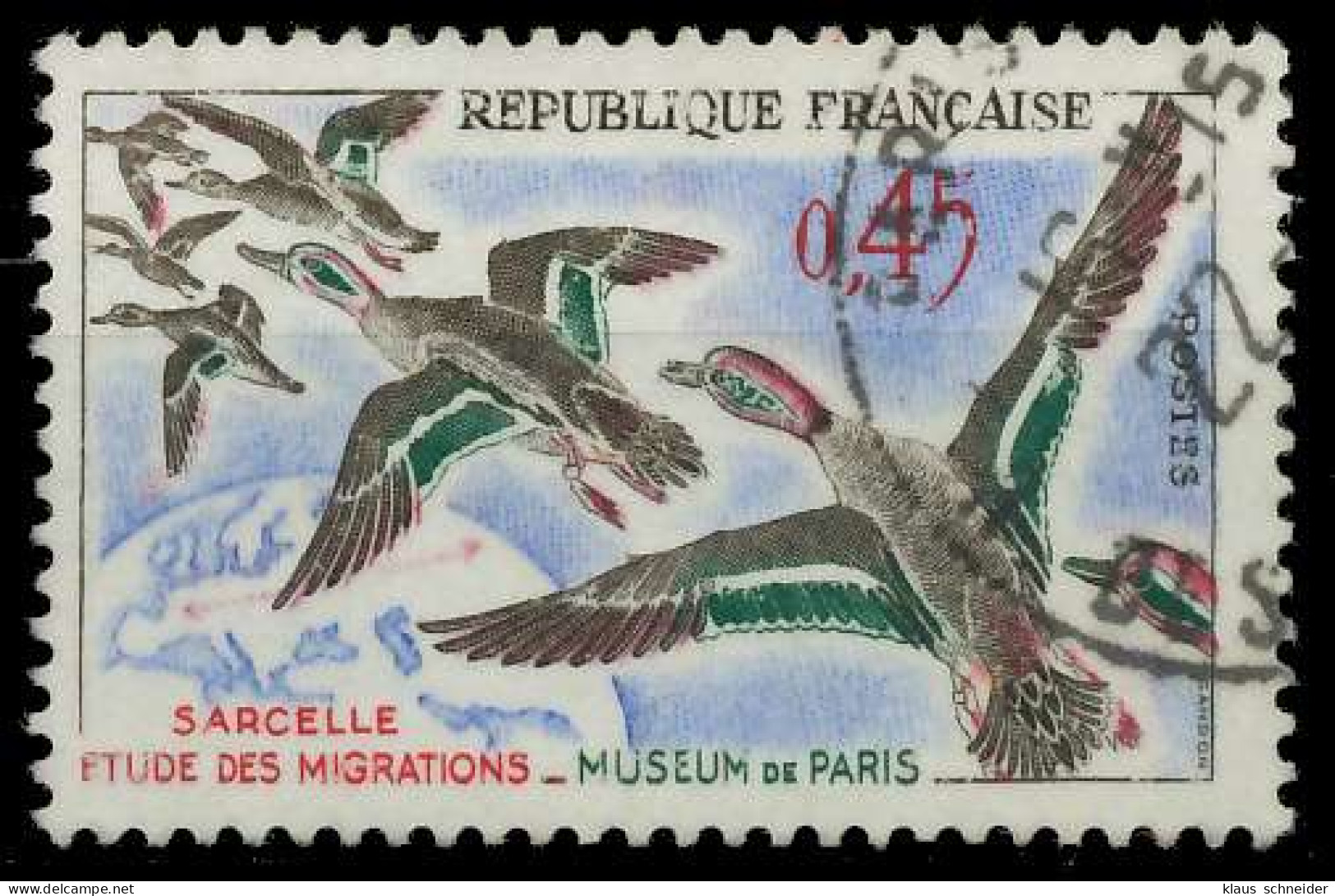 FRANKREICH 1960 Nr 1333 Gestempelt X62587A - Used Stamps