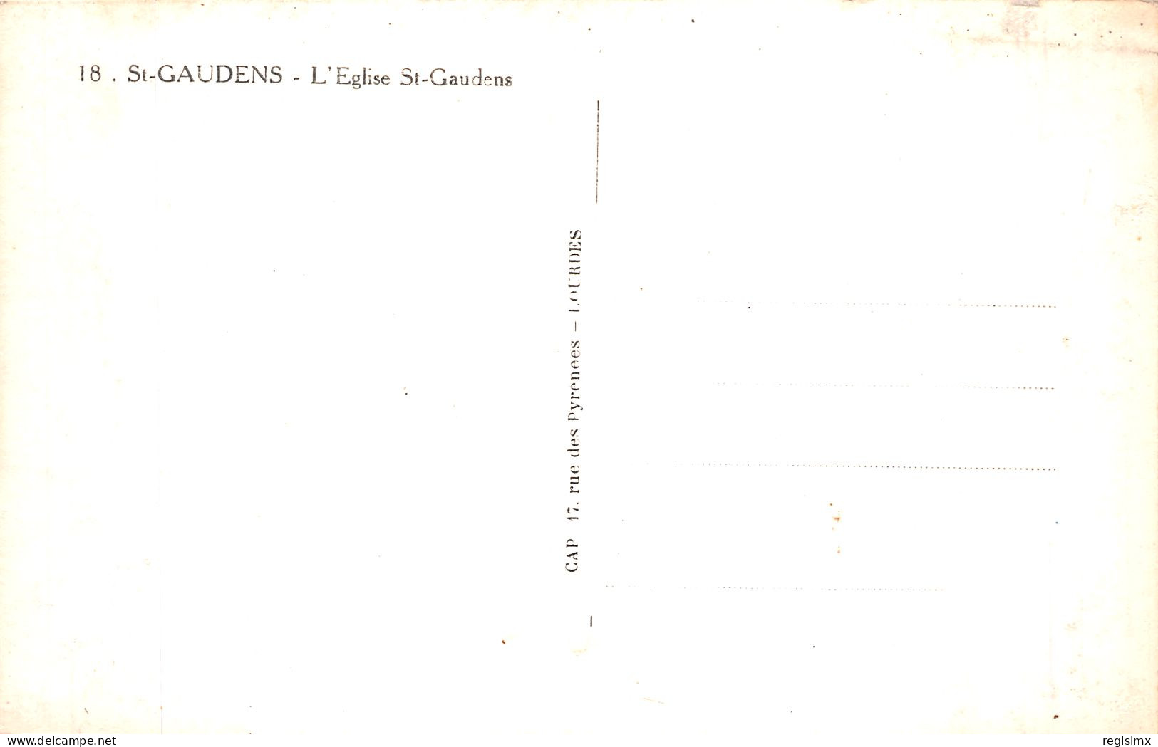 31-SAINT GAUDENS-N°2133-A/0267 - Saint Gaudens