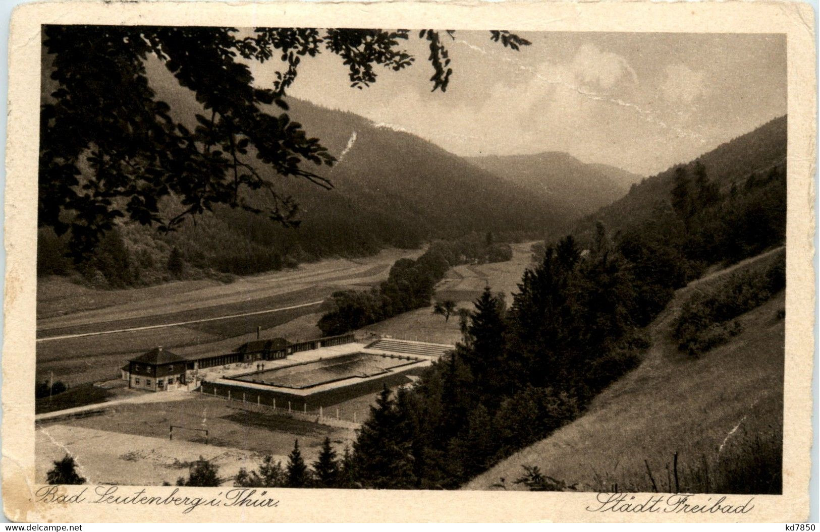 Leutenberg/Thür. - Städt. Freibad - Leutenberg