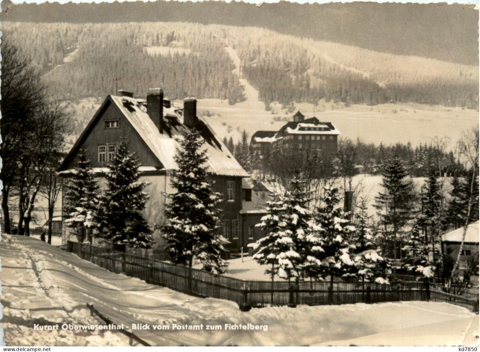 Oberwiesenthal - Blick Vom Postamt - Oberwiesenthal