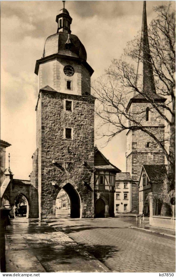 Arnstadt/Thür. - Riedturm Und Jacobsturm - Arnstadt