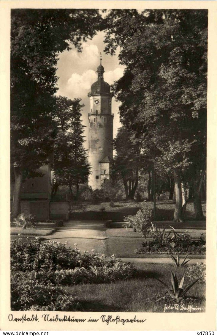 Arnstadt/Thür. - Turm Im Schlossgarten - Arnstadt