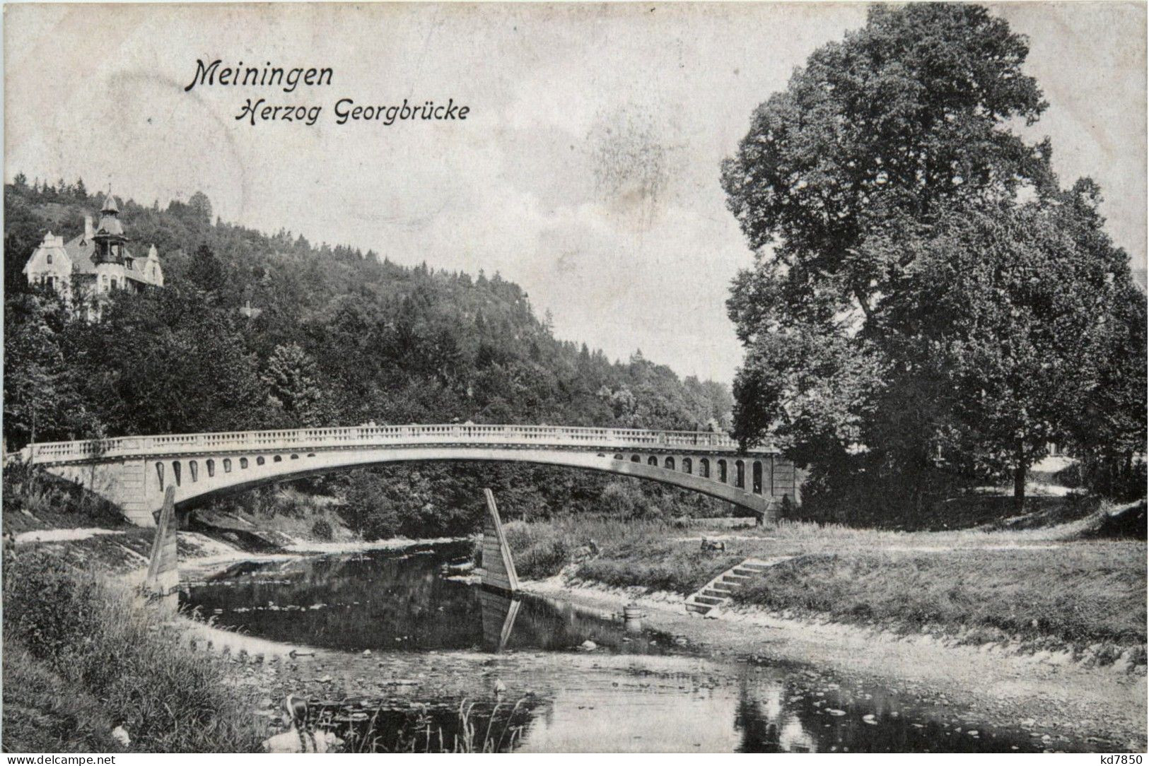 Meiningen - Herzog Georgbrücke - Meiningen