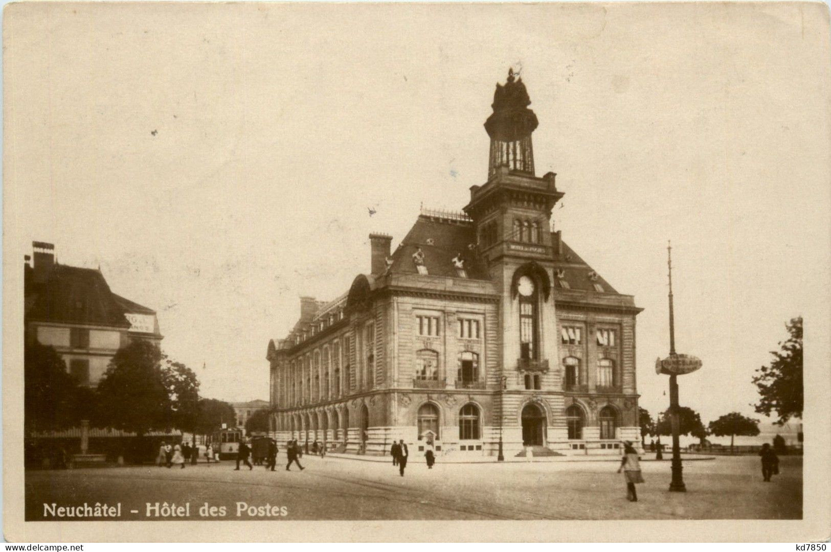 Neuchatel - Hotel Des Postes - Neuchâtel