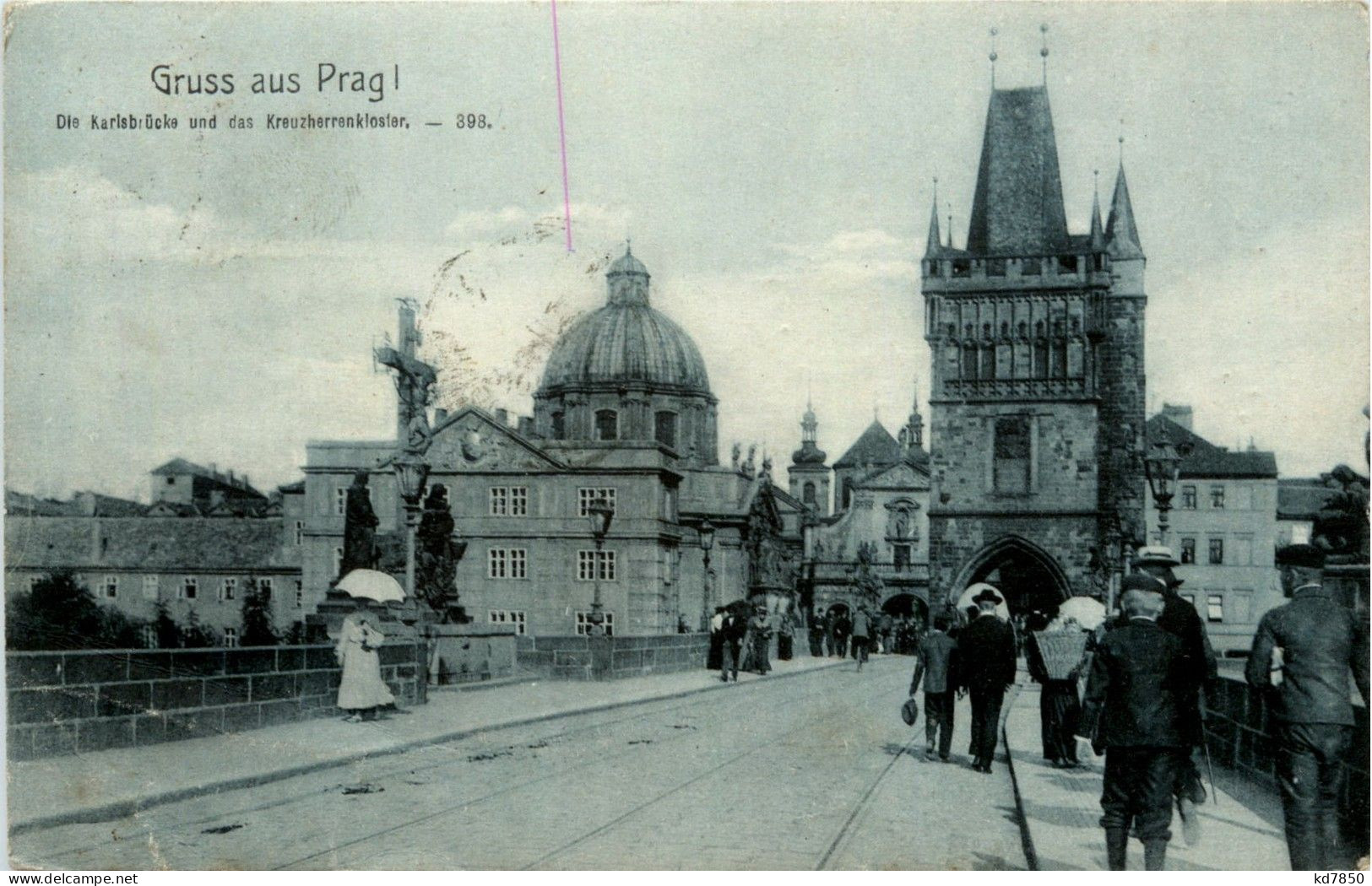 Gruss Aus Prag - Karlsbrücke - Repubblica Ceca