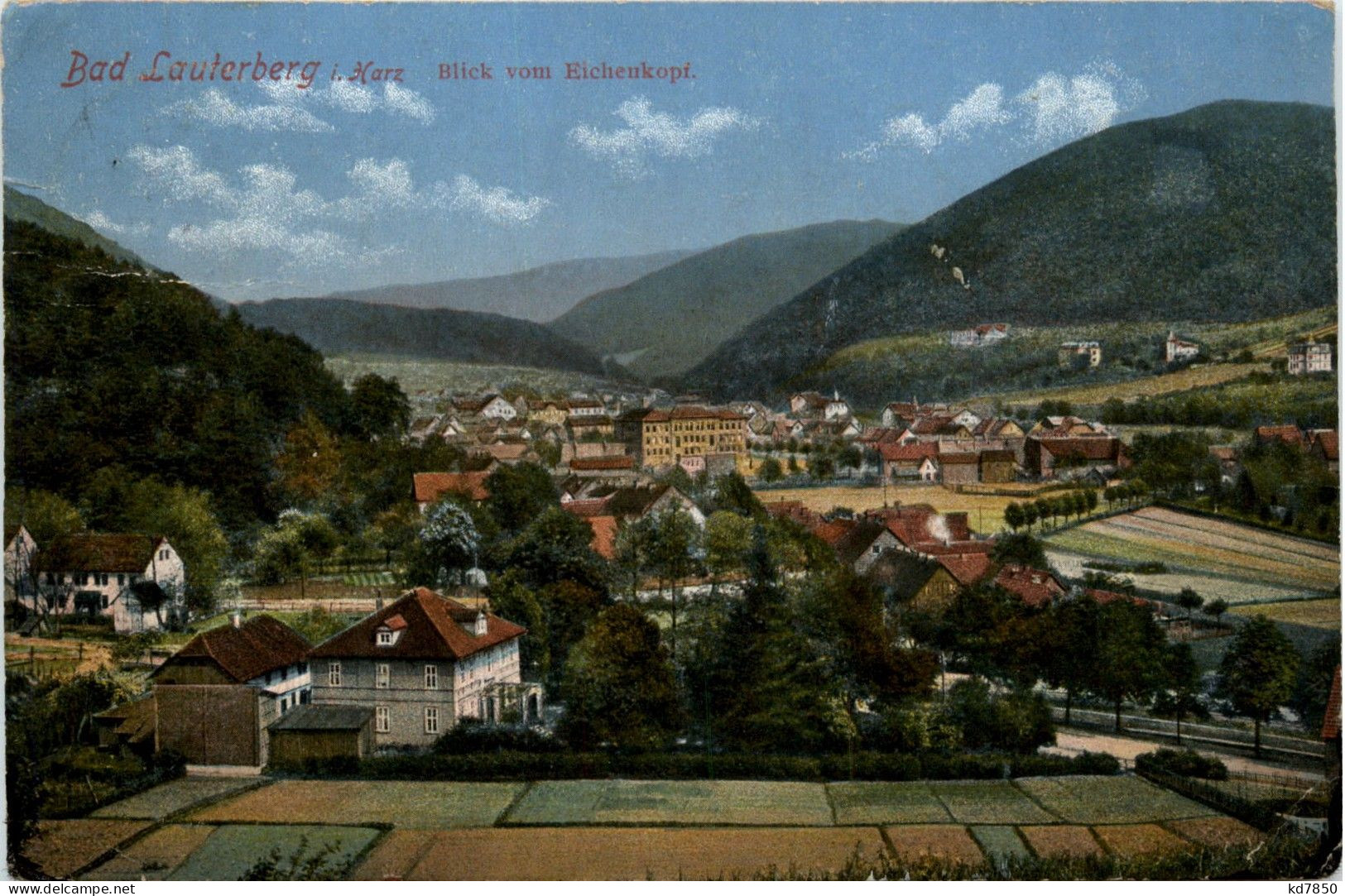 Bad Lauterberg - Blick Vom Eichenkopf - Bad Lauterberg