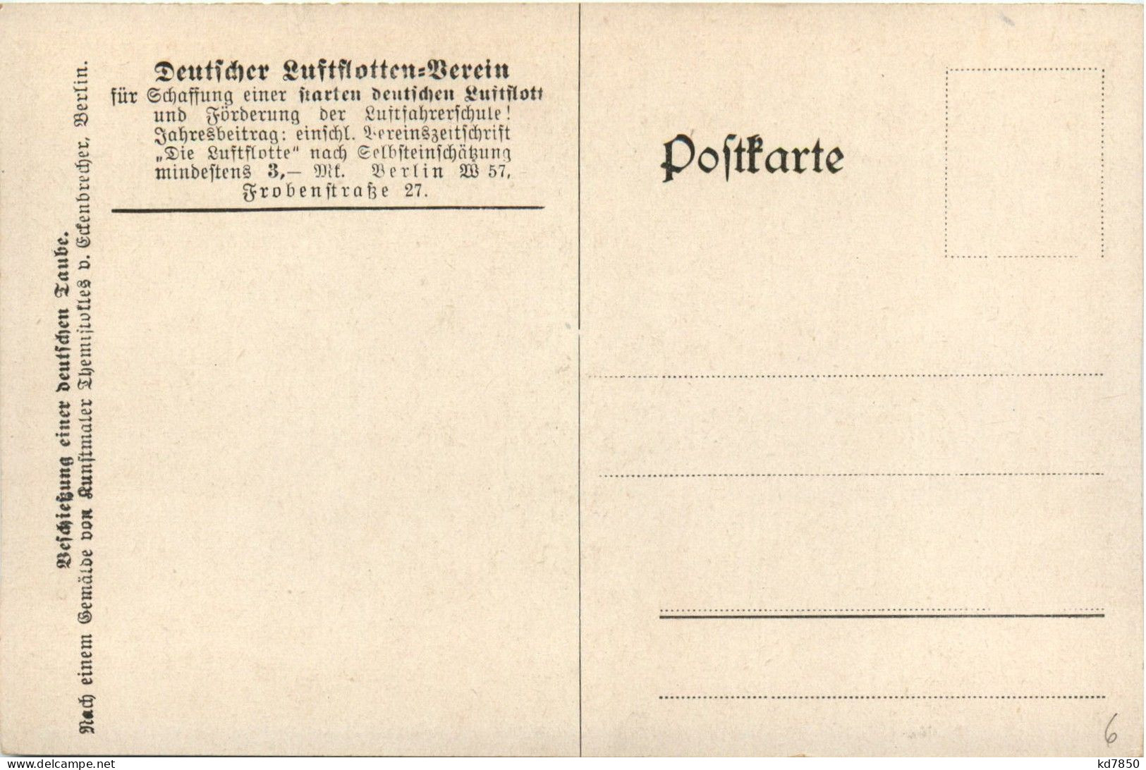 Deutcher Luftflotten Verein - 1914-1918: 1ra Guerra