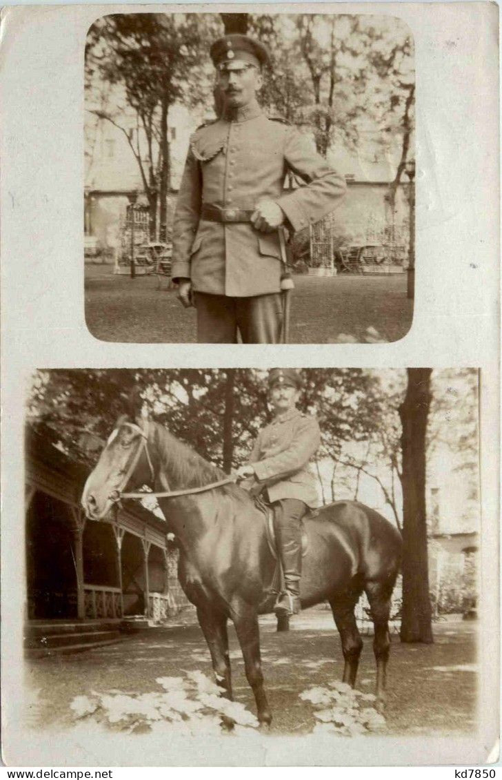 Reichenbach - Soldat Auf Pferd - Landsturm Inf. Batl. Plauen - Reichenbach I. Vogtl.