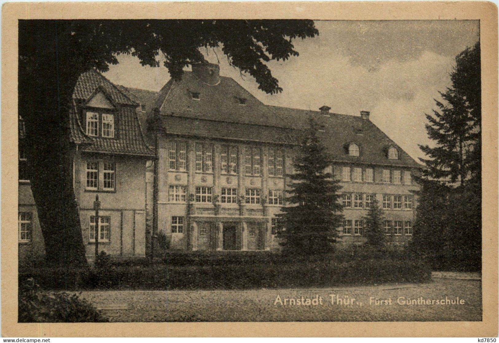 Arnstadt/Thüri. - Fürst Güntherschule - Arnstadt
