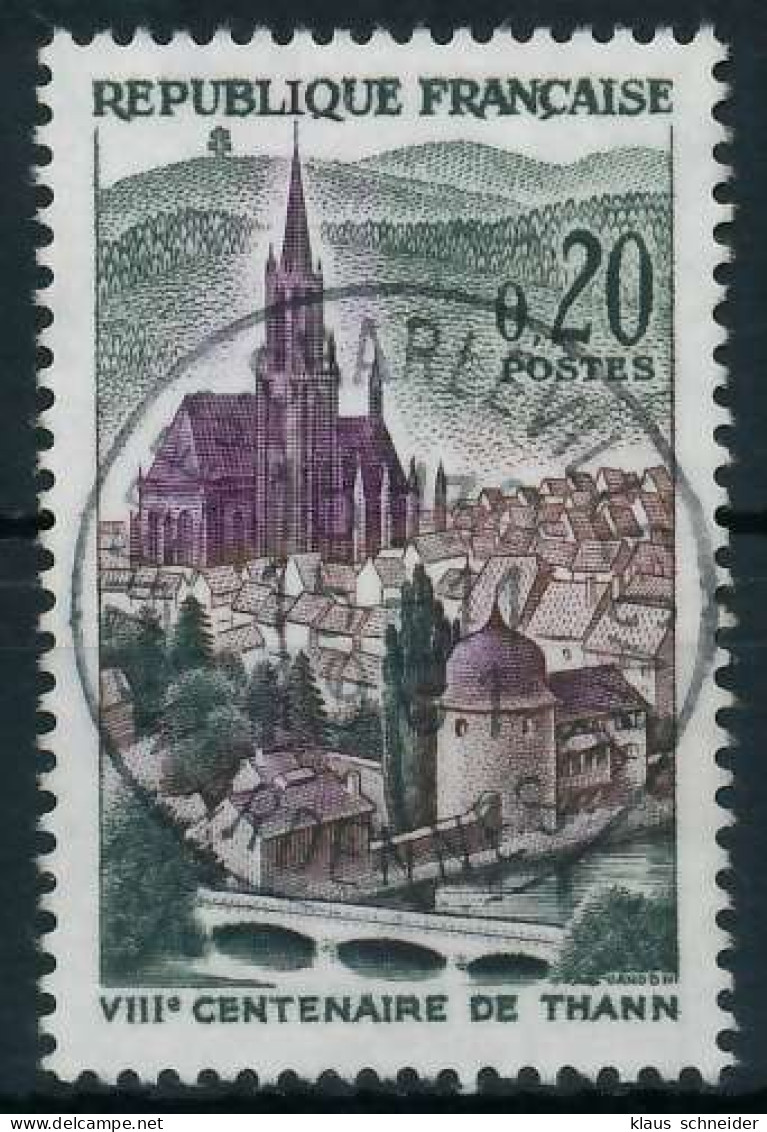FRANKREICH 1961 Nr 1362 Zentrisch Gestempelt X62D1B2 - Used Stamps