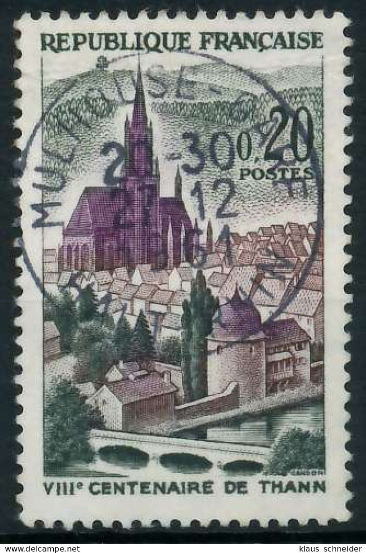 FRANKREICH 1961 Nr 1362 Zentrisch Gestempelt X62D1AE - Gebruikt