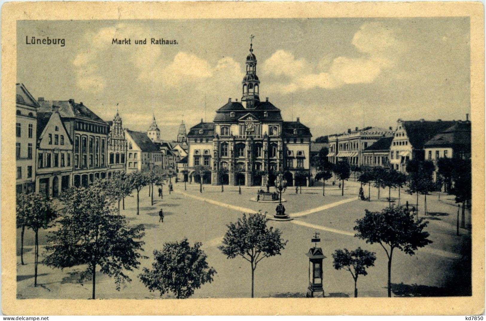 Lüneburg, Markt Und Rathaus - Lüneburg