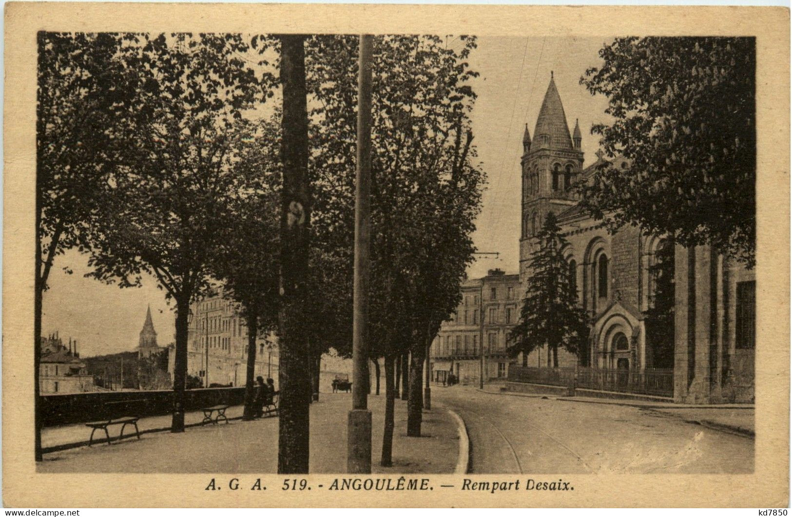 Angouleme - Rempart Desaix - Angouleme