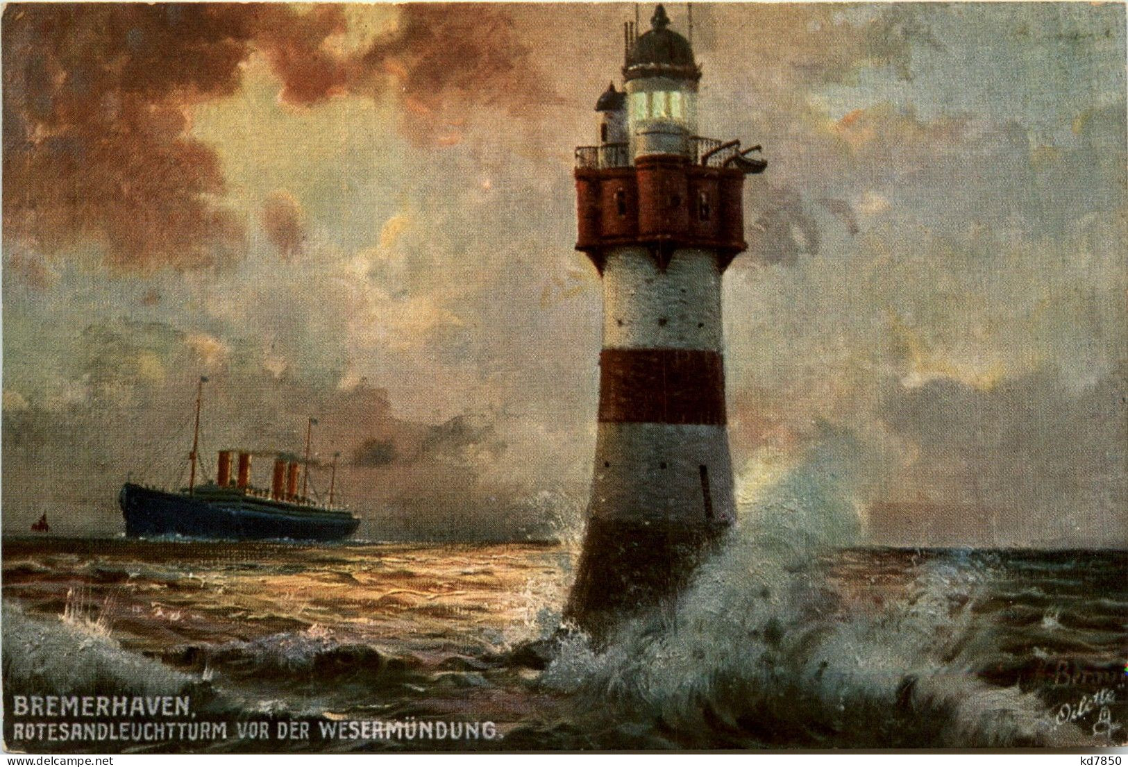 Bremerhaven - Rotesandleuchtturm - Lighthouse - Bremerhaven