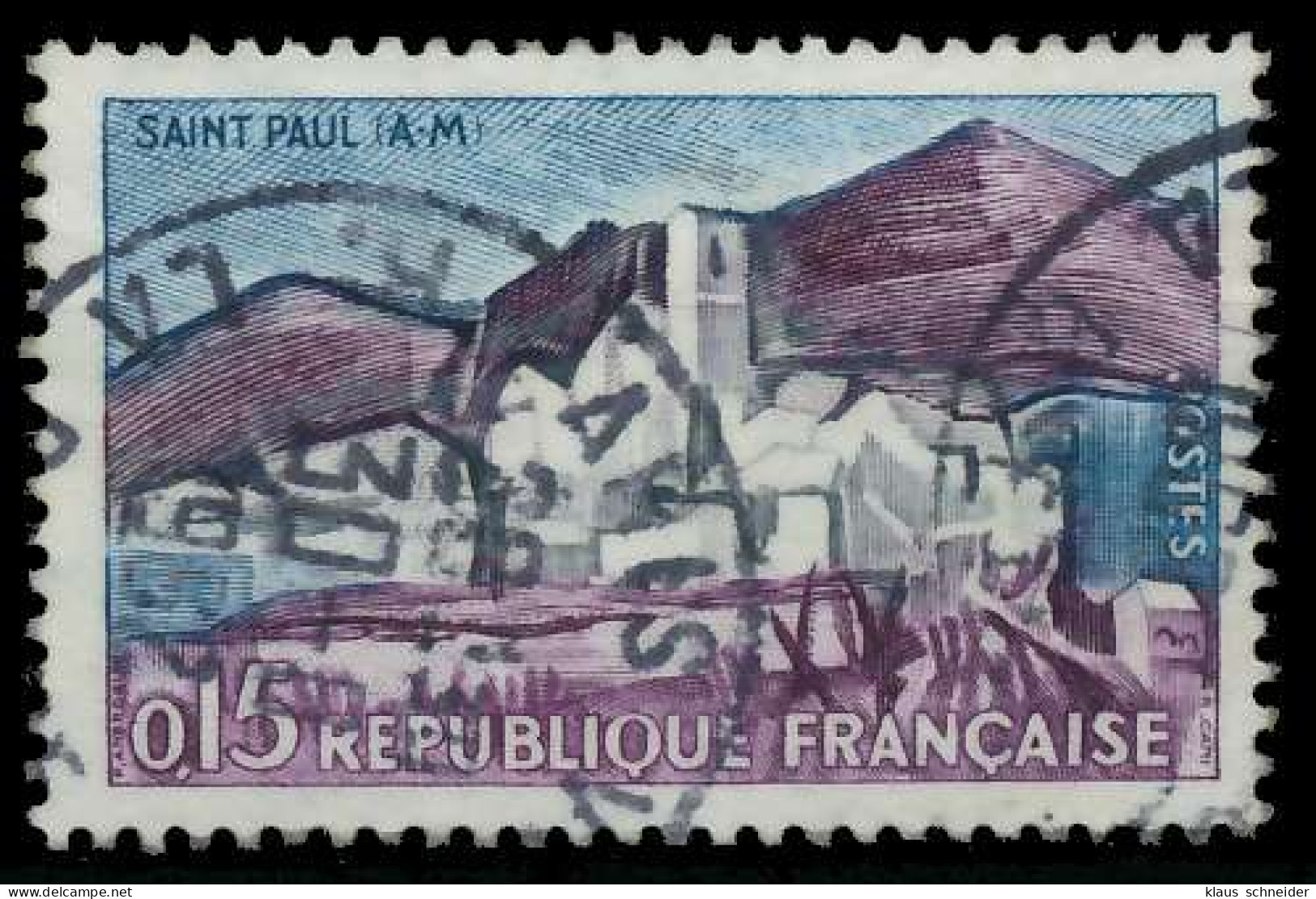 FRANKREICH 1961 Nr 1365 Gestempelt X62D222 - Used Stamps