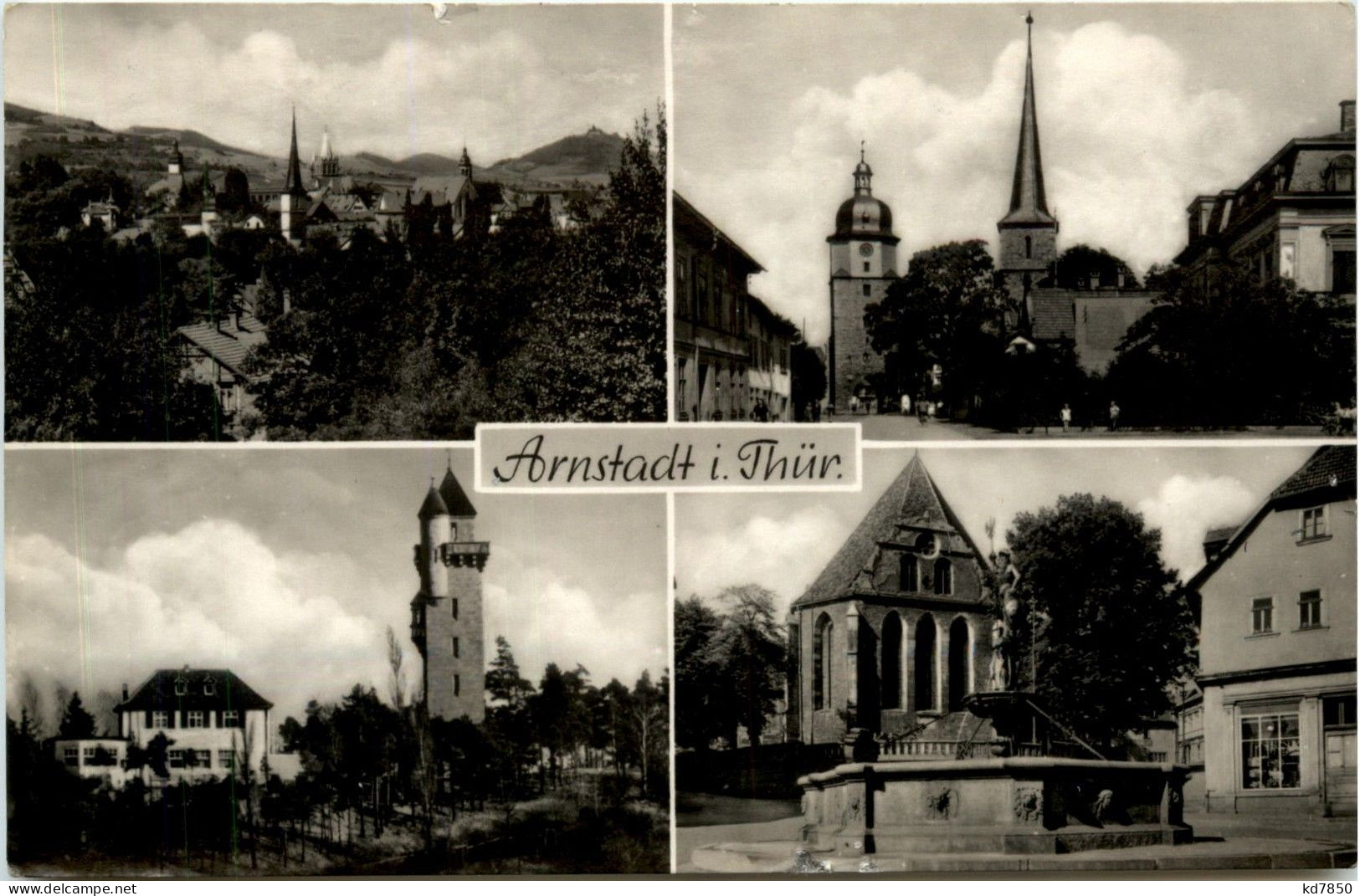 Arnstadt/Thüri. - Div.Bilder - Arnstadt