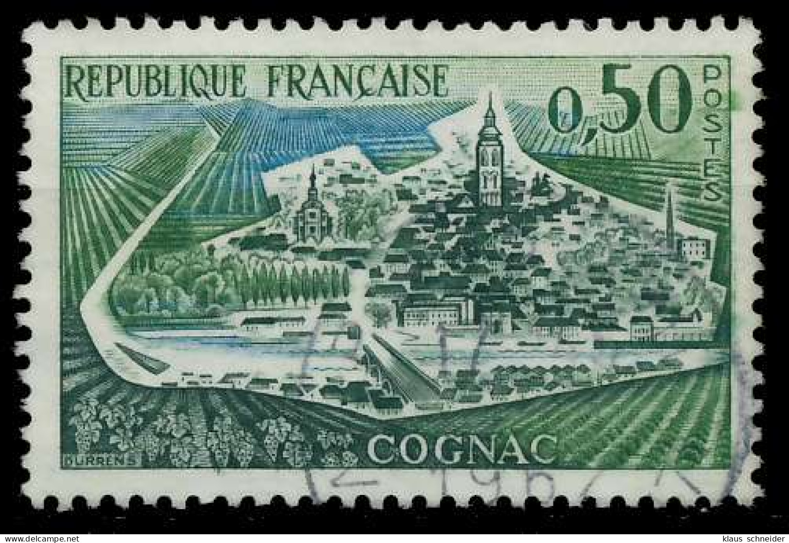 FRANKREICH 1961 Nr 1368 Gestempelt X62D246 - Used Stamps