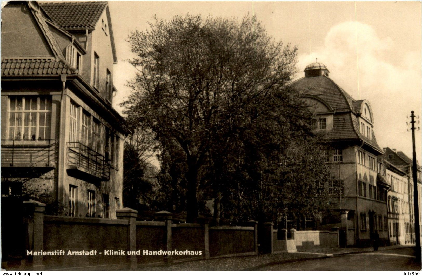 Arnstadt/Thür. - Marienstift - Klinik Und Handwerkerhaus - Arnstadt