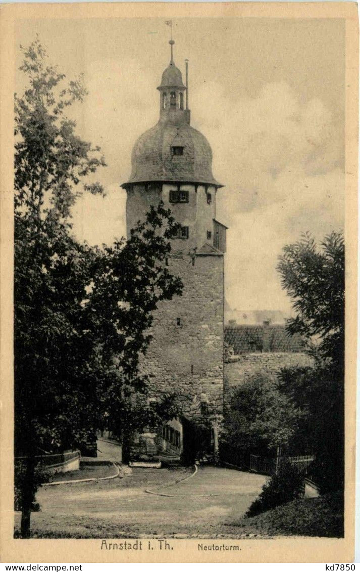 Arnstadt/Thür. - Neutorturm - Arnstadt