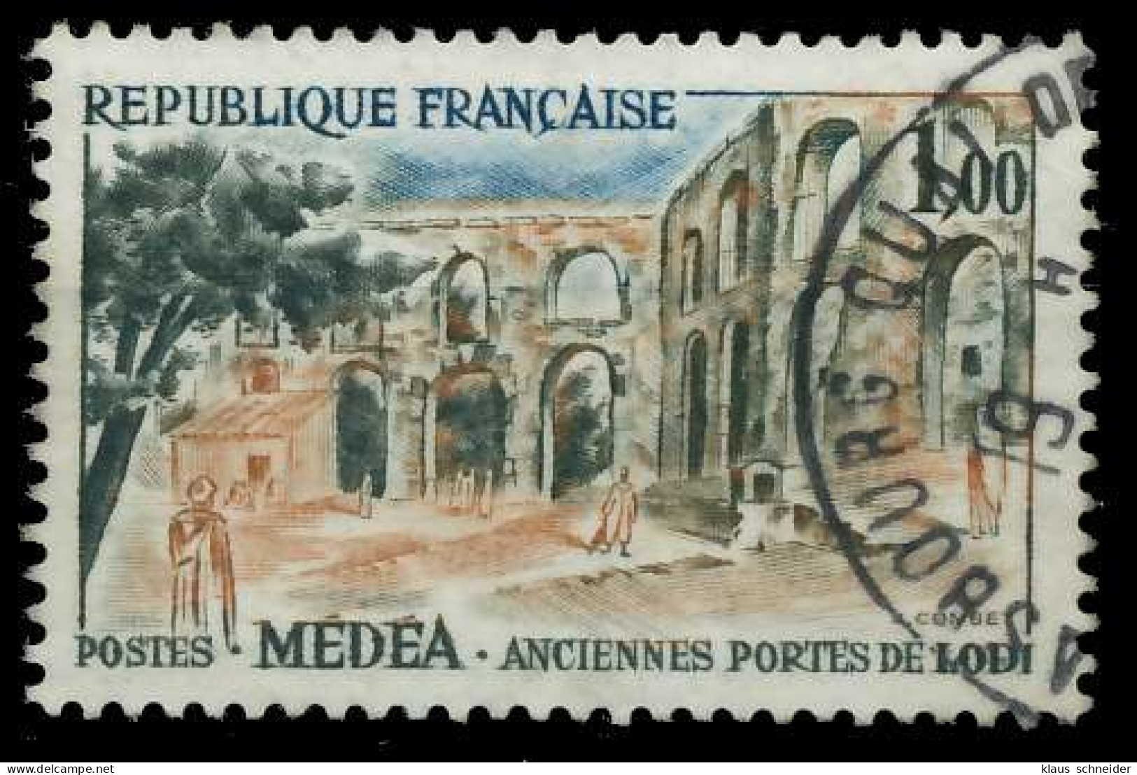 FRANKREICH 1961 Nr 1371 Gestempelt X62D266 - Used Stamps