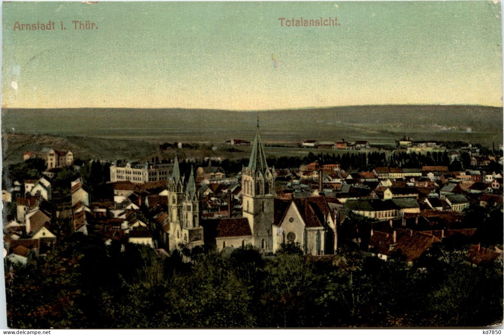 Arnstadt/Thür. - Totalansicht - Arnstadt