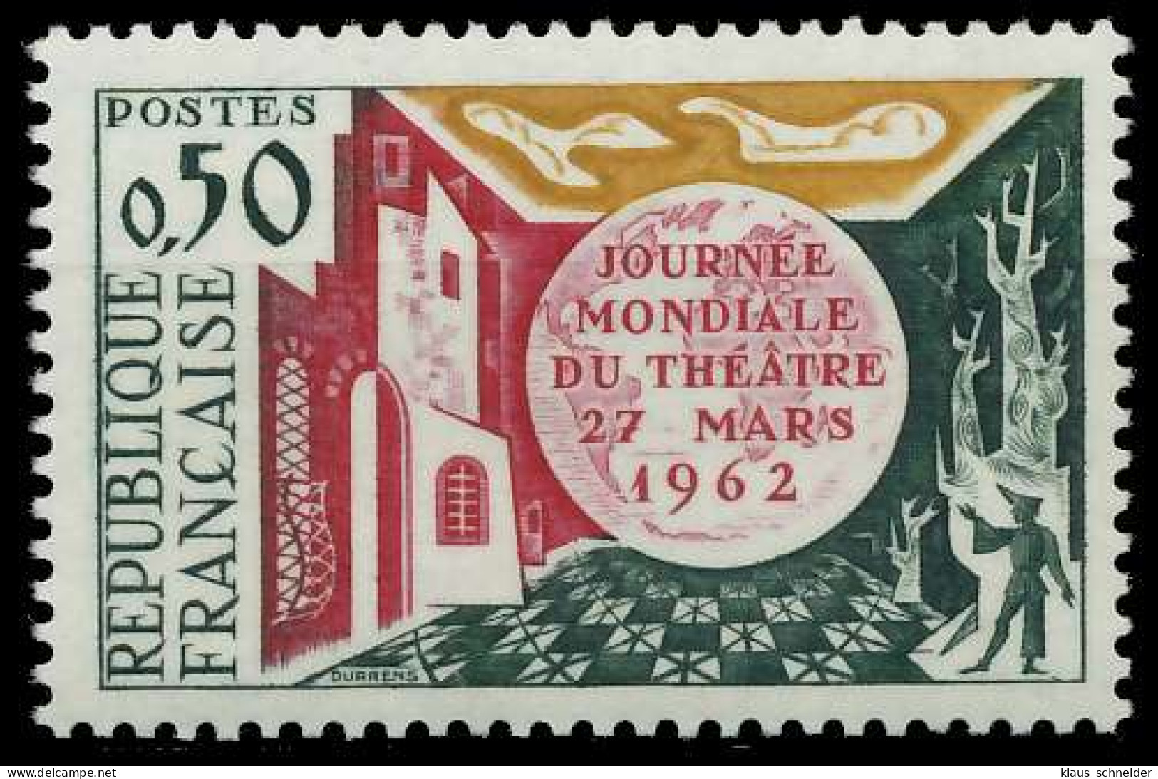 FRANKREICH 1962 Nr 1387 Postfrisch X62D37A - Neufs