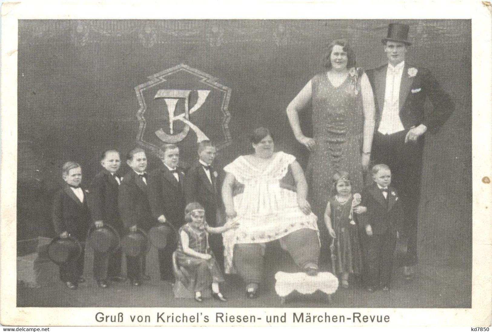 Gruss Von Krichels Riesen Und Märchen Revue - Zirkus - Cirque