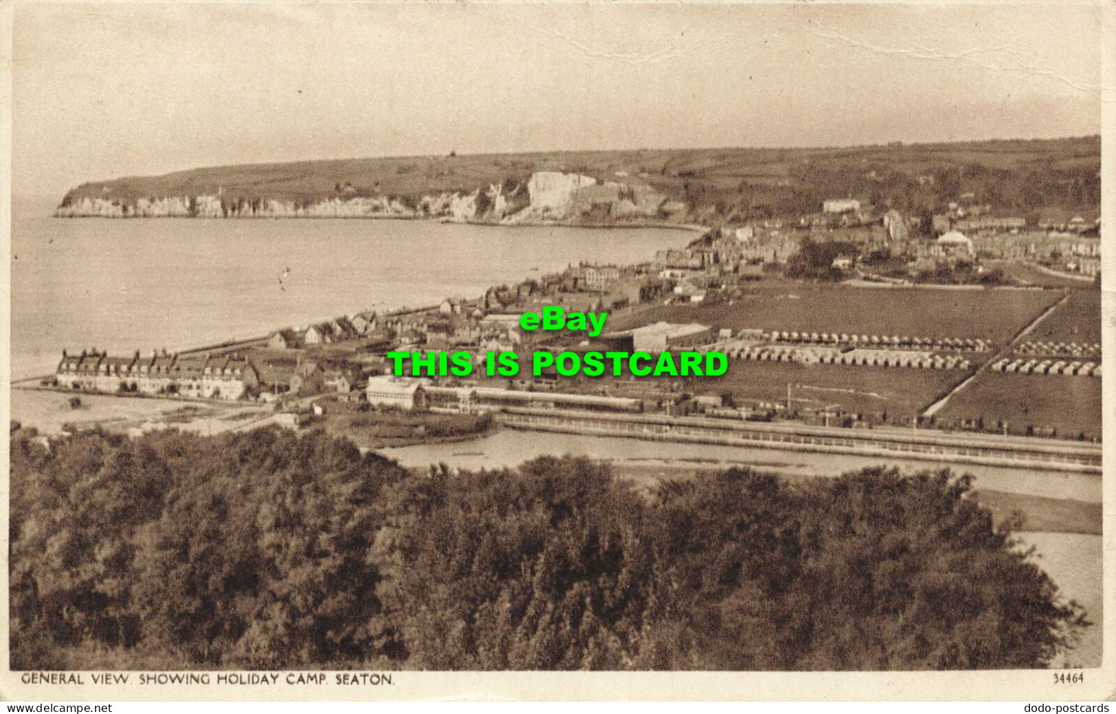 R601230 General View Showing Holiday Camp. Seaton. 34464. 1944 - Welt