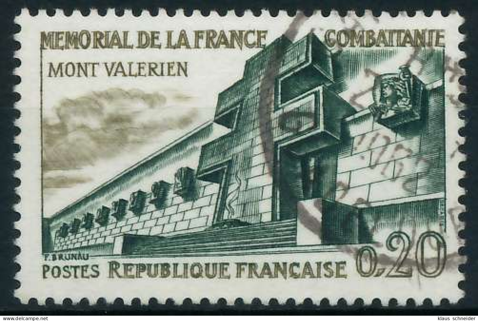 FRANKREICH 1962 Nr 1389 Gestempelt X62D412 - Used Stamps