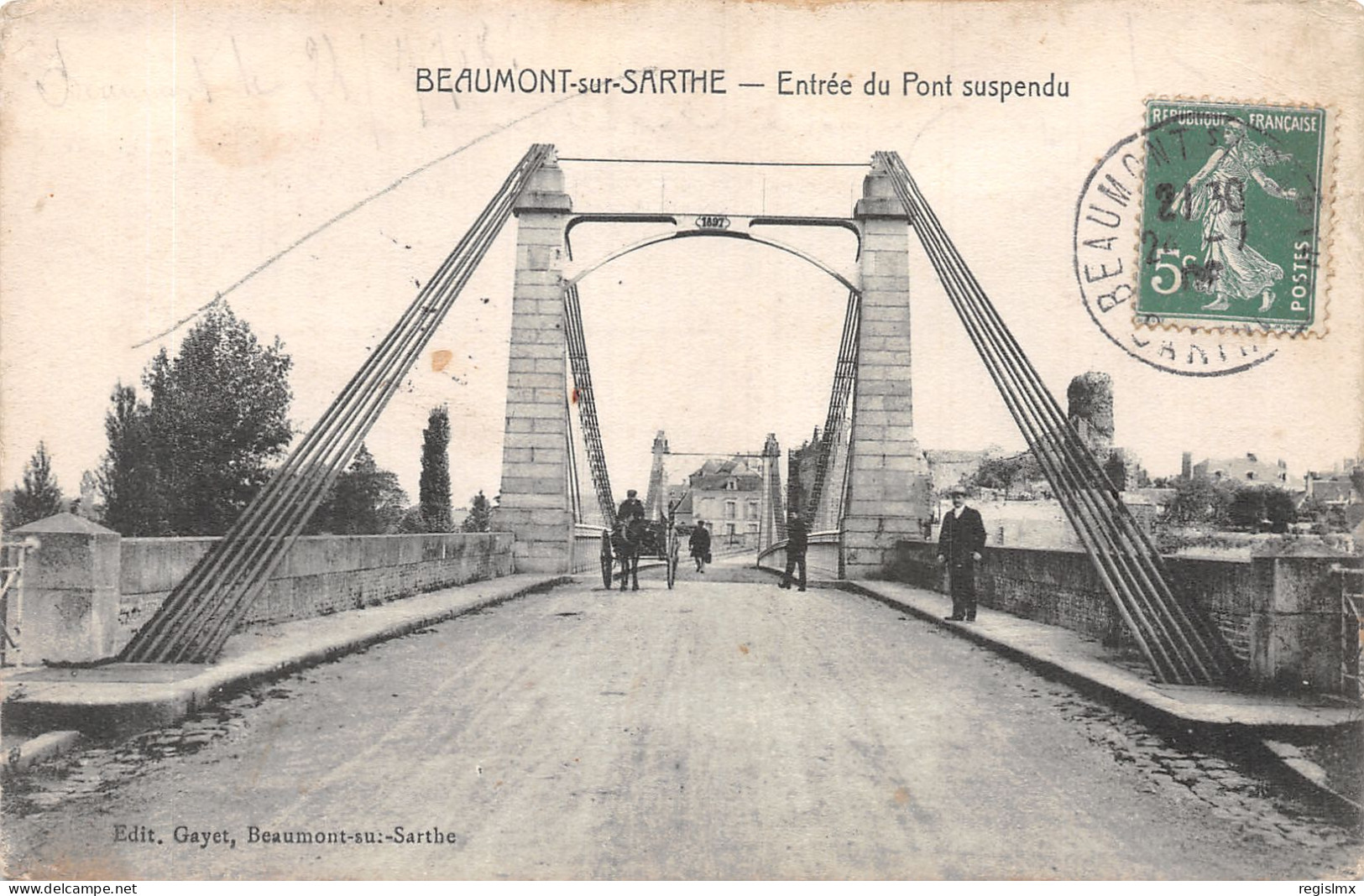 72-BEAUMONT SUR SARTHE-N°2133-H/0181 - Beaumont Sur Sarthe