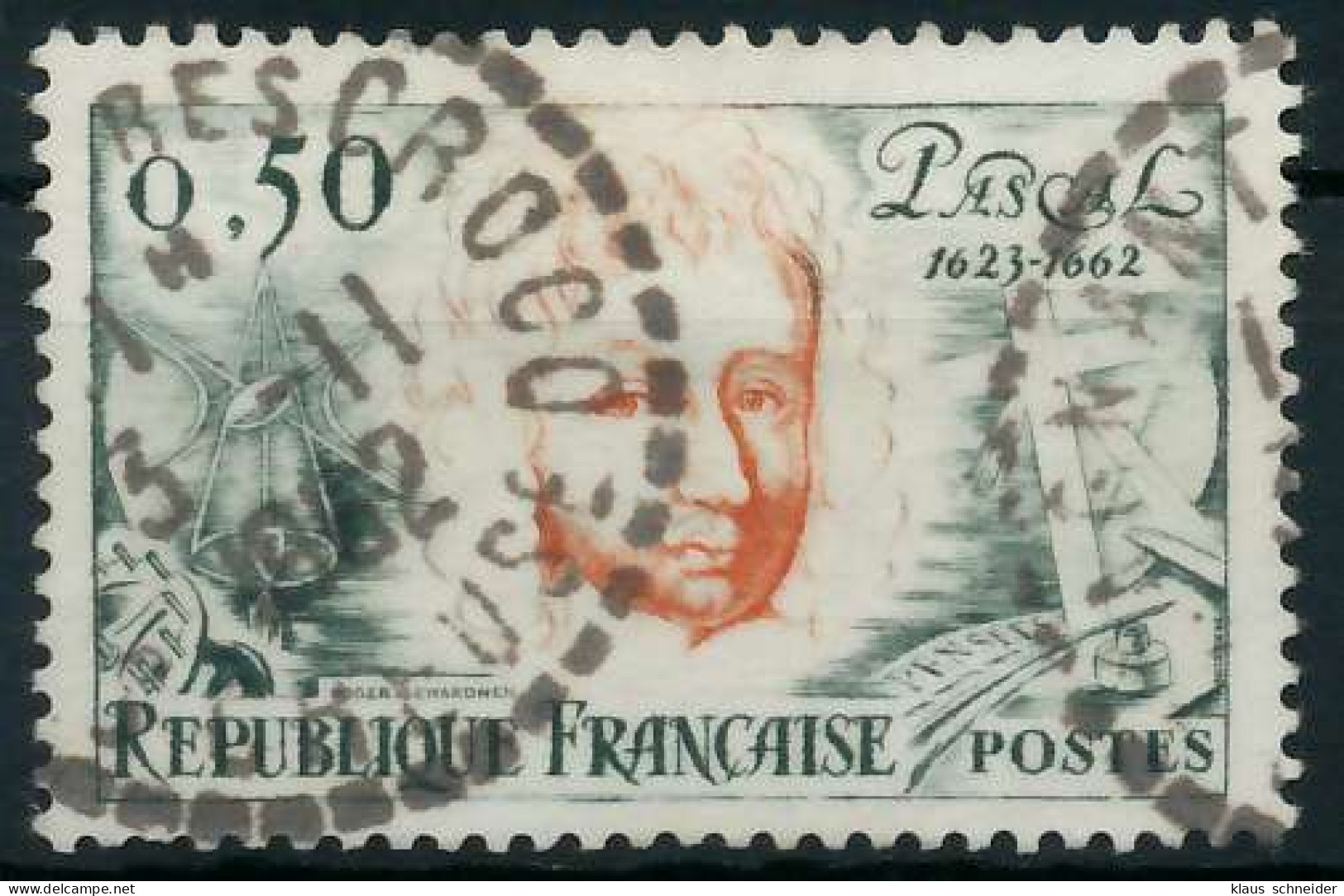 FRANKREICH 1962 Nr 1398 Gestempelt X62D4E2 - Used Stamps