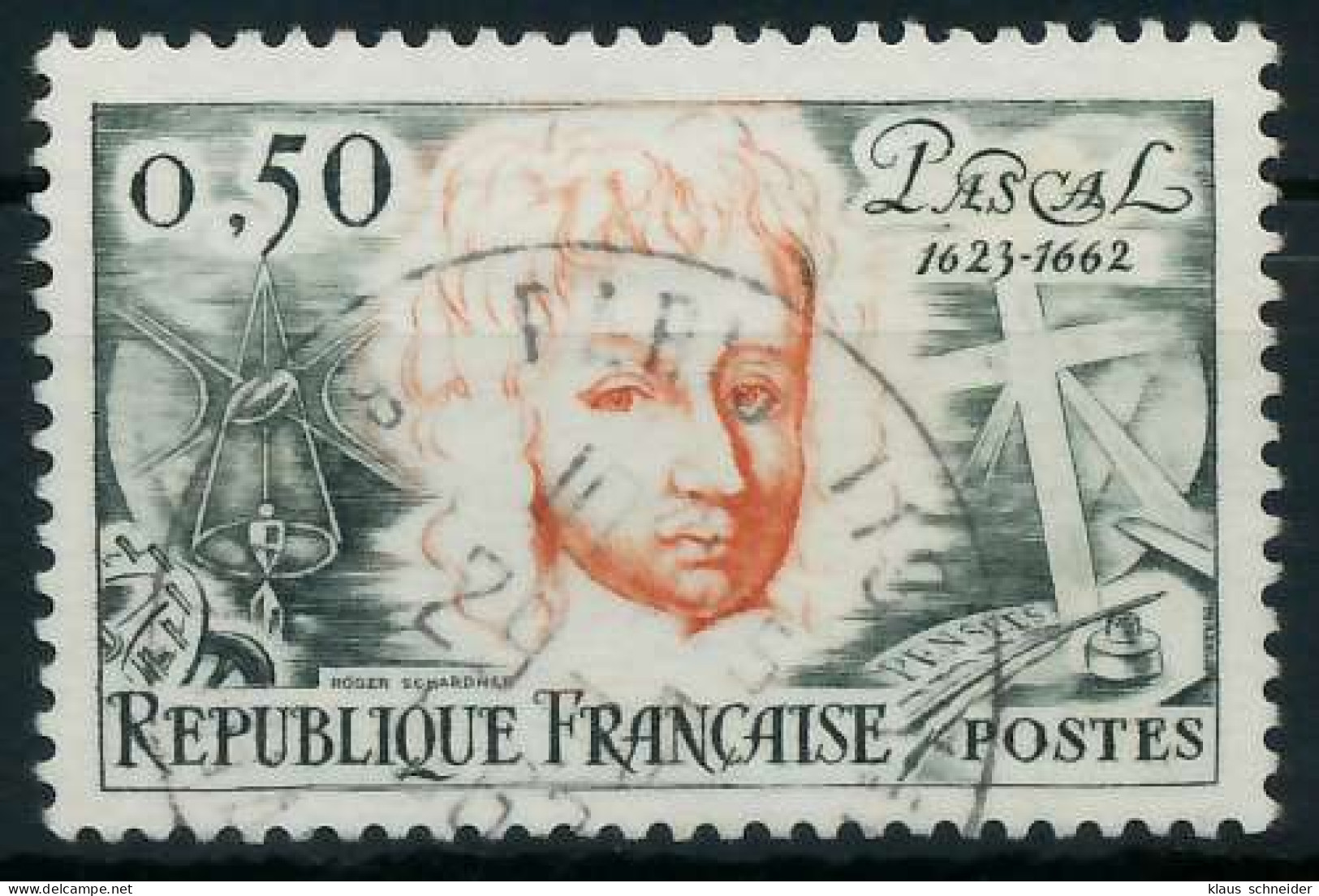 FRANKREICH 1962 Nr 1398 Gestempelt X62D4FA - Used Stamps