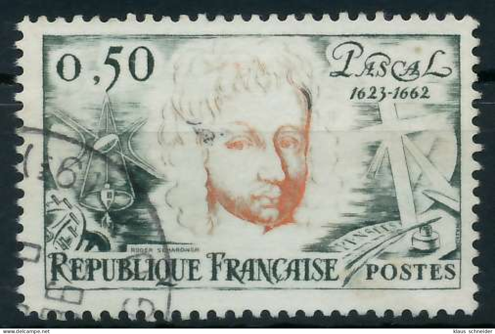 FRANKREICH 1962 Nr 1398 Gestempelt X62D4F2 - Used Stamps