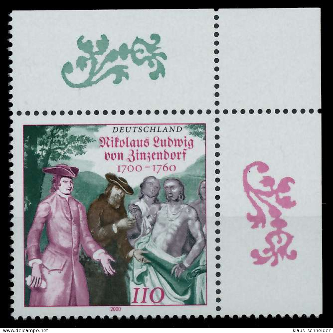 BRD BUND 2000 Nr 2115 Postfrisch ECKE-ORE S272A7A - Unused Stamps