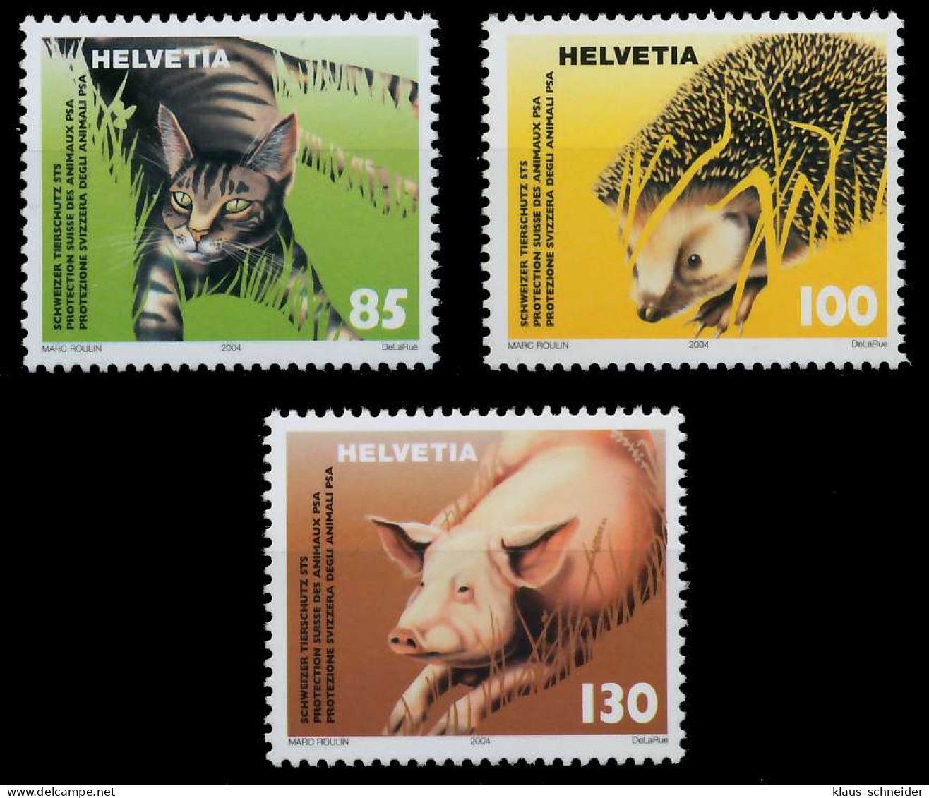 SCHWEIZ 2004 Nr 1886-1888 Postfrisch X64200A - Unused Stamps