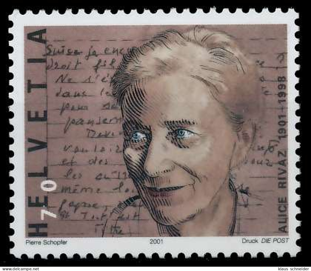 SCHWEIZ 2001 Nr 1746 Postfrisch X64BEB2 - Unused Stamps